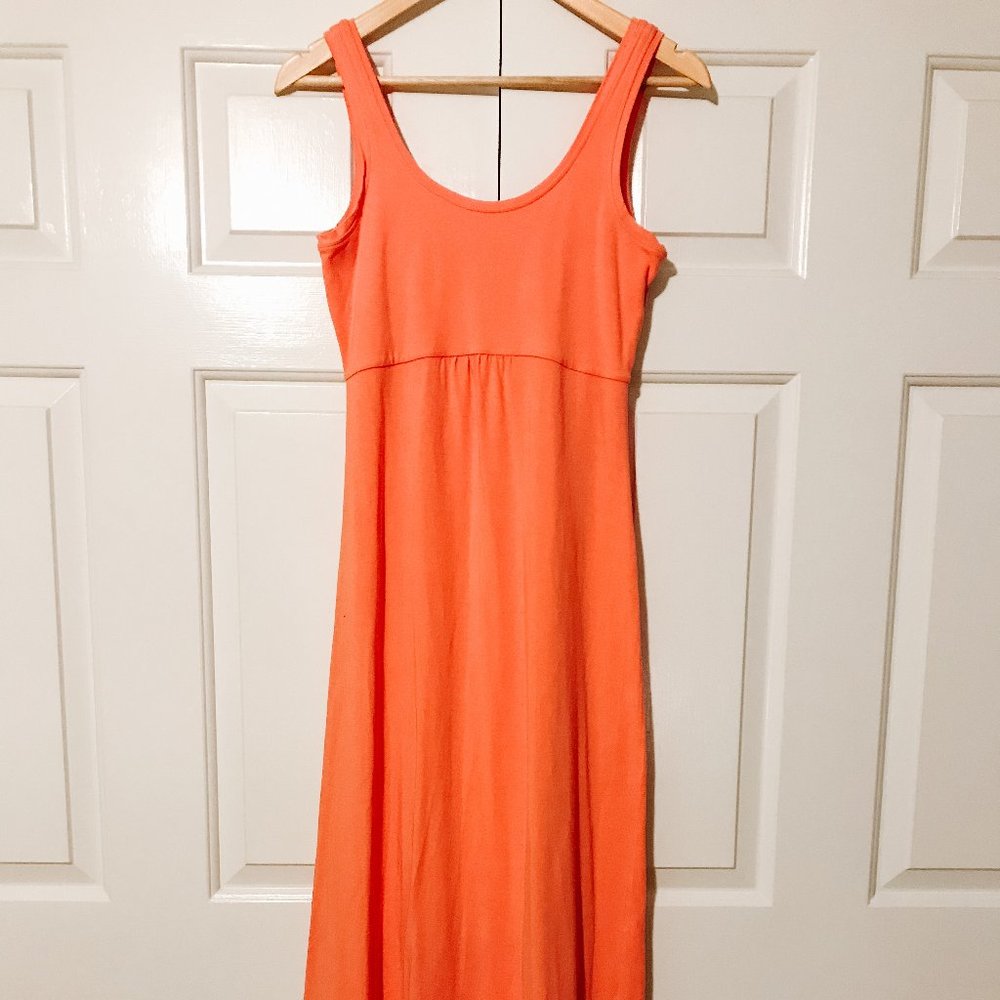 Columbia Peach-Colored Maxi Dress - Size Small